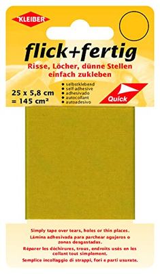 Kleiber 430-87 Fita de reparação de nylon, autoadesiva, Flick Plus Fertig, 145 cm², 87 Gelb