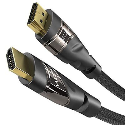 KabelDirekt – 2 m Cavo HDMI 4K (High Speed HDMI con Ethernet, 4K Ultra HD, 3D, Full HD 1080p, HDR, ARC, PS5, XBO, HDTV)