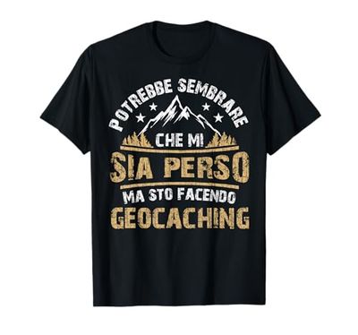 Divertente Geocaching Geocaching Lover Maglietta