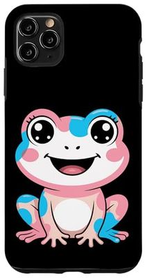 Transgender Pride Frog Trans Custodia per iPhone 11 Pro Max
