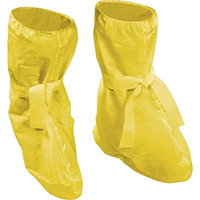 Delta Plus DT301JA Deltachem Lot de 50 bottes de survie avec une durée d'utilisation limitée Jaune Taille unique
