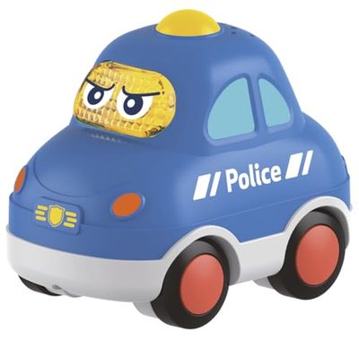¡TACHAN! TOYS ABRE LA MAGIA- TACHAN - Coche policía Infantil con Luces y Sonidos (CPA Toy Group 746T00930)