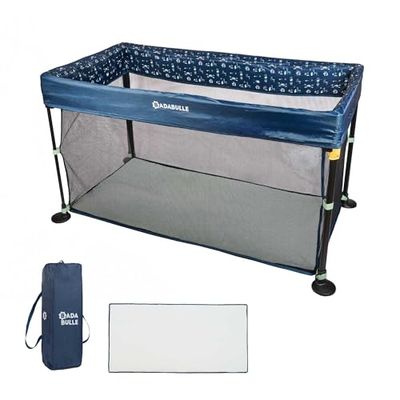 Badabulle Easy Clip babyreisbedje met matras - compact - eenvoudig te monteren en demonteren - vanaf de geboorte tot 3 jaar - levenslange garantie