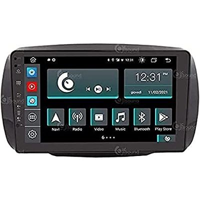 Custom Fit Radio samochodowe dla Smart Android GPS Bluetooth WiFi USB Full HD Touchscreen Display 9" Easyconnect Procesor 8core Sterowanie głosem