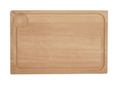 Louis Tellier NPB07 snijplank met sapgoot, hout, 50 x 30 x 2,5 cm