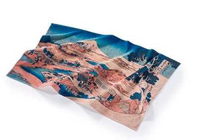 Musearta BT-KH-MF-V424292 Unisex Beach Towel with Mount Fuji by Artist Katsushika Hokusai Cotton 108 x 180 cm