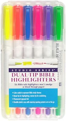 Peter Pauper Press Bible Dual-Tip Highlighters (6-piece Set)
