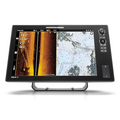 HUMMINBIRD NS-770 SOLIX 15 Chirp Mega SI+ G3, Unisex-Adult, Black