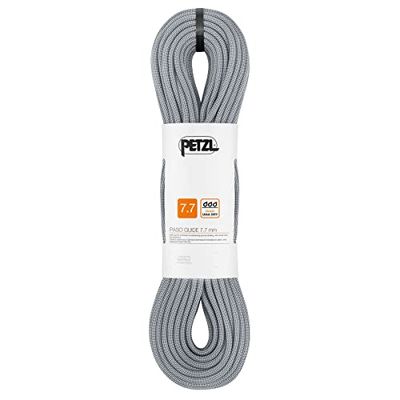 Petzl, Paso® Guide 7.7 Mm, Halfrope, Grijs, 60 M, Unisex-Volwassene