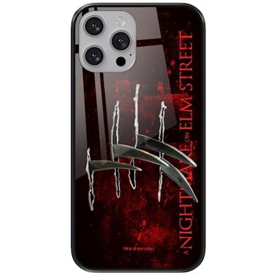 ERT GROUP etui na telefon Apple Iphone 13 PRO MAX, case oryginalny i oficjalnie licencjonowany przez Horror, wzór Nightmare of Elm Street 004, wykonany z hartowanego szkła, etui ochronne