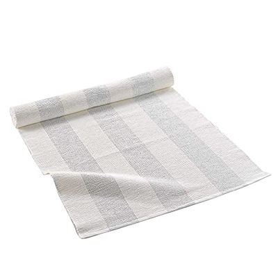 Douceur d'Intérieur Eldora Runner da Tavolo, Cotone, Neutro, 40 x 140 cm