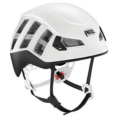 PETZL, Meteor, klättringshjälm och bergsklättring, vit/svart, M/L, unisex-vuxen