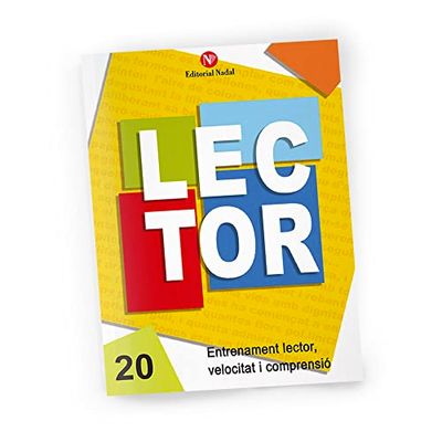 Quadern Lector 20. Velocitat i comprensió lectora. Ed. Primària. (LECTOR (CATALA))