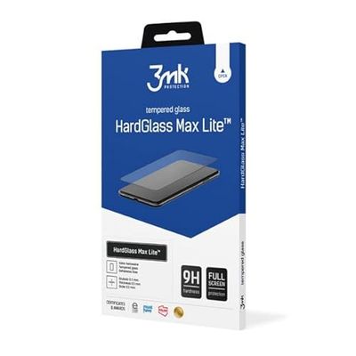 3mk Vetro temperato a schermo intero per iPhone 14 Pro Max HardGlass Max Lite