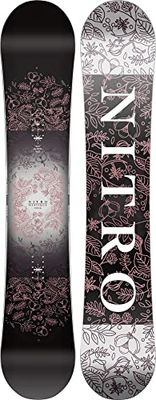 Nitro Snowboards Dames Mystique BRD '23, Allmountainboard, Directional Twin, Gullwing Rocker, All-Terrain