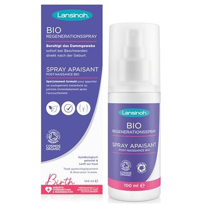 Lansinoh I Spray lenitivo post-parto Bio, 100 ml