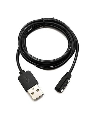 System-S Cavo USB 2.0 100 cm cavo di ricarica per Xiaomi Haylou RT2 LS10 in nero
