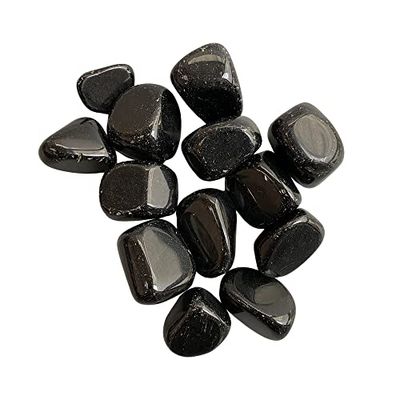 VIE Tumbled Crystals, 250g Pack, Black Obsidian