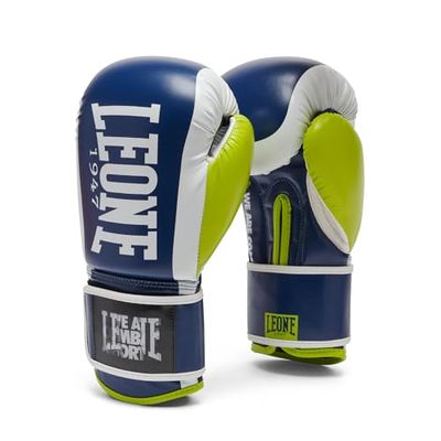 LEONE 1947, Guantes Boxe Logo WACS 12OZ Azul