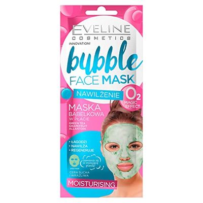 Eveline Cosmetics Bubble Face Mask Masque bulle hydratant en feuille