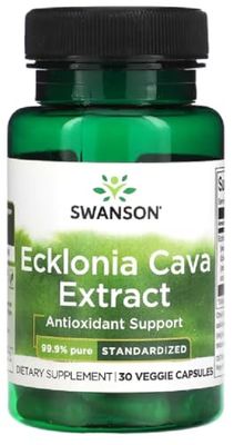 Swanson - Ecklonia Cava Extract | Antioxidant and Brain Health - 30 Veggie Capsules