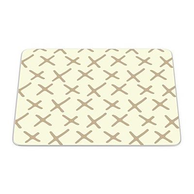 Bonamaison, Rechthoek Pop Art Digital bedrukte muismat, antislip onderkant, voor kantoor en thuis, grootte: 22x18 cm