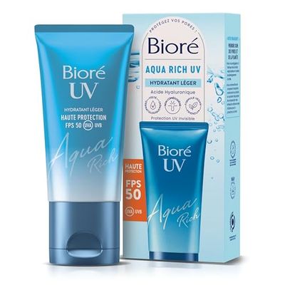 BIORÉ Lekki nawilżacz Aqua Rich UV FPS 50-50ml