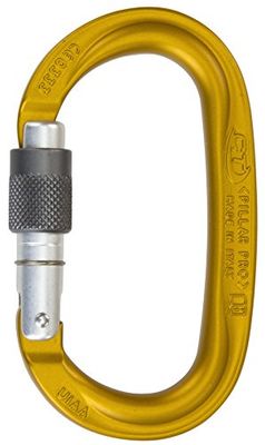 Climbing Technology Pillar Pro SG 2 C39600ydbctstd mosquetão, amarelo/cinzento, tamanho único