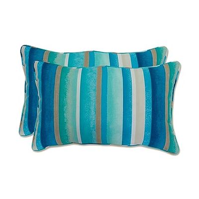 Pillow Perfect Dina Seaside - Cuscini per esterni e interni, 2 pezzi