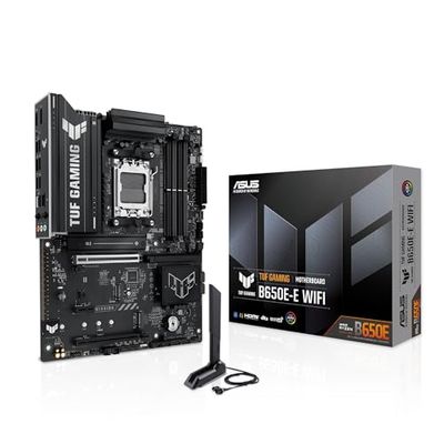 ASUS TUF GAMING B650M-PLUS Scheda Madre Gaming micro ATX, AMD B650, AM5, DDR5, 3xPCI 4.0, Realtek, Nero