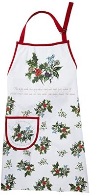 Portmeirion Home & Gifts avental de algodão, tecido, multicolorido, 95 x 70 x 95 cm