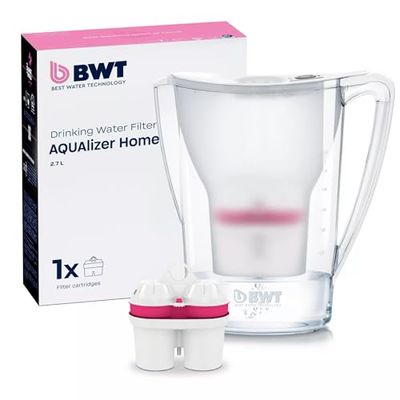 AquAlizer Home wit | 1 x magnesium mineralized water filterpatroon | tafelwaterfilter | ondersteunt het spier- en zenuwstelsel, versterkt botten en tanden, vermindert vermoeidheid | vermindert kalk
