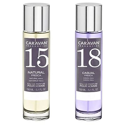 Caravan Men's Perfume Set Nº18 and Nº 15