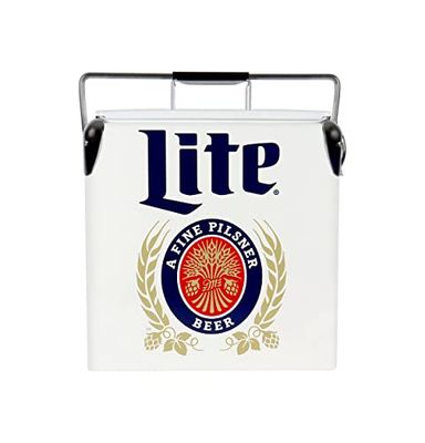 Koolatron - MLVIC-13 IJskist met flesopener - 18 blikcapaciteit (14 kwart/13 liter) (Miller Lite)