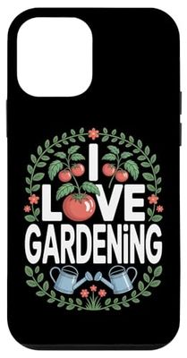 I Love Gardening Tomate Plant Coque pour iPhone 12 mini