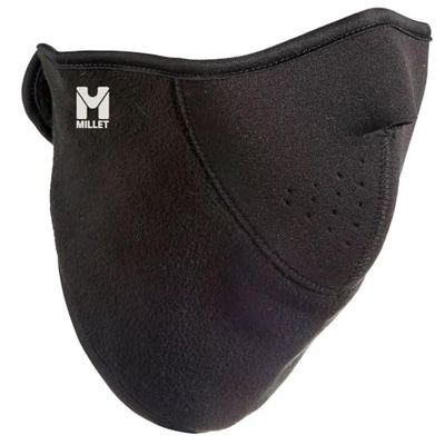 Millet - Powder Mask - Gemengd poedermasker - Wind- en sneeuwbescherming - Skiën, Wandelen - Zwart