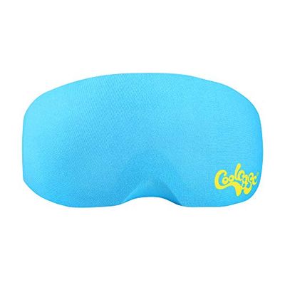 Coolcasc COOLMASC - Funda para gafas de esquí | Versátil gafas esqui mujer, gafas esqui hombre, niño y niña | Protección Funda Gafas Nieve y Ski Personalizada - Talla única (Turquesa)