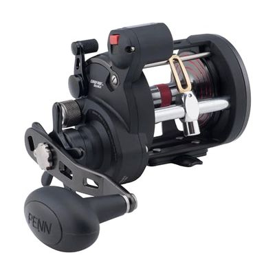 PENN Warfare Level Wind Conventionele Strand/Meer Vismolen, HT-100 Sterren Sleep, Max van 6,8 kg, gemaakt met corrosiebestendig grafiet frame