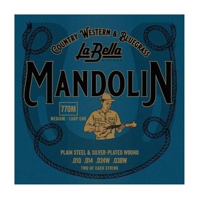 La Bella 770 M Mandolin 010/038