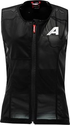 ALPINA PROSHIELD Vest, voor dames, flexibel, ademend en individueel instelbare rugbeschermer voor dames, zwart, M