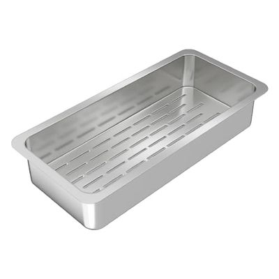 Teka - Coador inoxidável universal, de 20 cm, material durável e resistente à corrosão, design minimalista, material durável, cor aço inoxidável