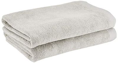 Heckett Lane Bath Beach Towel, Glacier Grey, 90 x 180 cm