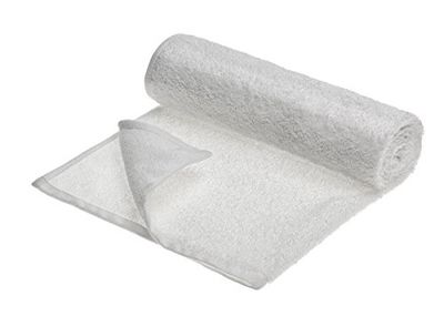Comair 7000985 - Asciugamano in microfibra "Nanocolour", 50 x 100 cm, colore: Bianco