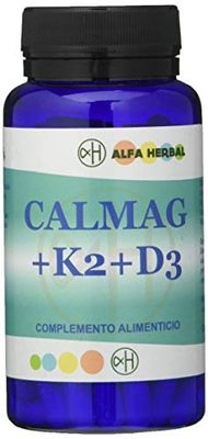 Alfa herbal Calmag k2+d3 120cap. 1 Unidad 100 g