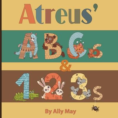 Atreus' ABCs and 123s: Adorable Animal Alphabet and Numbers is a perfect gift for baby showers, birthdays, and holidays.