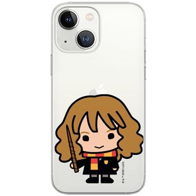 ERT GROUP mobiltelefonfodral för Iphone 13 MINI originalt och officiellt licensierat Harry Potter mönster Harry Potter 023Vit optimalt anpassad till formen på mobiltelefonen, gedeeltelijk transparant
