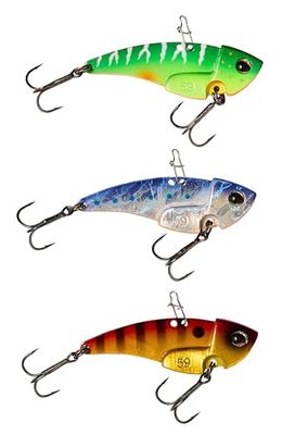 Berkley Power Blade fiskedrag i metall 3-pack – perfekt för fiskbete fiskare som fiskar efter abborre, gädda, zander, knubb, öring och mer – ett finessbete utformat för att ta med bett