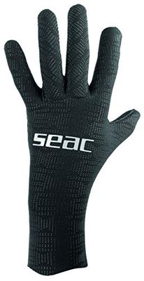 SEAC Ultraflex 3.5, Guantes de Neopreno ultraelástico de 3.5 mm para Buceo y Pesca submarina, Antideslizante