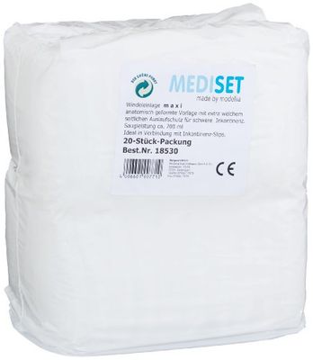 Inserto assorbente Mediset "maxi", 1 Pack (1 x 20 pcs)
