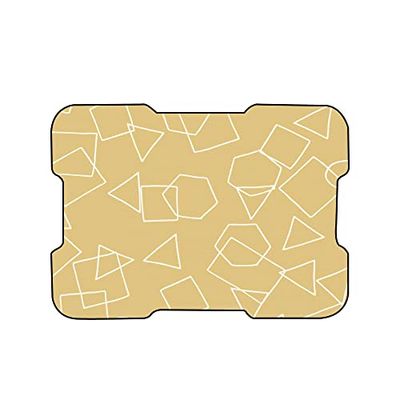 Bonamaison, Digital Printed Mouse Pad, Non-Slip Base, for Office and Home, Size: 22 x 18 cm